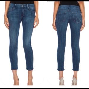 Mother The Looker crop wash Leaving paradise